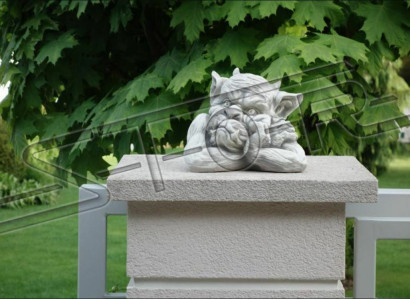 Troll 18cm Skulptur Design Figur Statue Garten Figuren Statuen